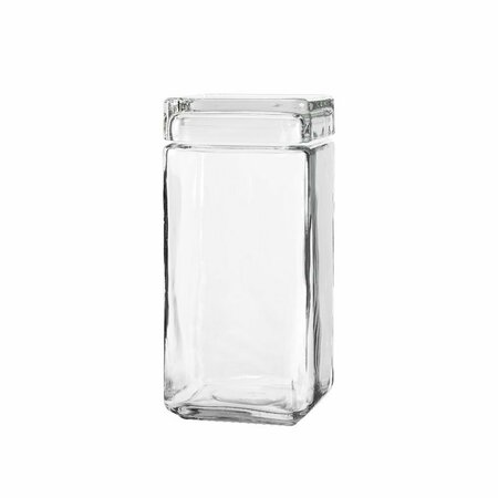 ANCHOR HOCKING FOOD JAR STACK GLASS 2QT 85589R